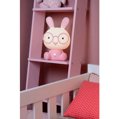 lafabryka.pl DODO Rabbit - Lampa stołowa dziecięca - LED Dim. - 1x3W - 3 StepDim - Pink 71591/03/66 Lucide